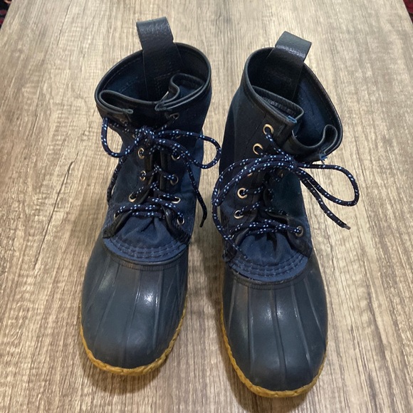 Kids Bean Boots by LL Bean. Size 3M Navy - Picture 1 of 6